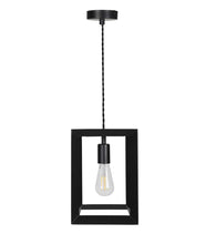 Load image into Gallery viewer, BRUNSWICK CEILING PENDANT, SMALL IN BLACK