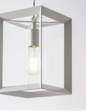 Load image into Gallery viewer, BRUNSWICK PENDANT LIGHT IN CHALK, SMALL