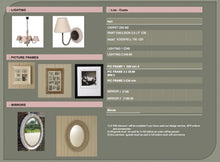 Load image into Gallery viewer, Room Design and Colour Board with Interior Designer Kerrie Griffin