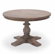Load image into Gallery viewer, ROUND DINING TABLE NATURAL