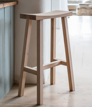 Load image into Gallery viewer, OAK AND BEECH BAR STOOL NATURAL