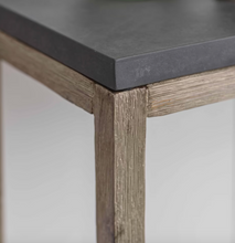 Load image into Gallery viewer, CONSOLE TABLE SLATE GREY ACACIA WOOD