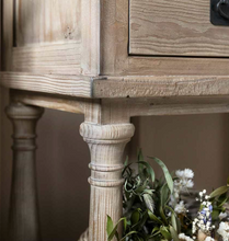 Load image into Gallery viewer, PINE GLASS DISPLAY UNIT NATURAL