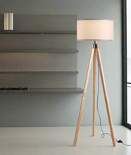 Load image into Gallery viewer, Tripod Floor Lamp Beech