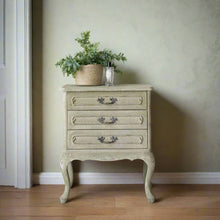 Load image into Gallery viewer, Three drawer, bedside table