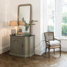 Load image into Gallery viewer, Kensington Carver dining chair with rock grey cushion