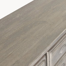 Load image into Gallery viewer, Distressed grey 15 drawer chest