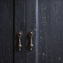 Load image into Gallery viewer, Recycled, pine, distressed black sideboard