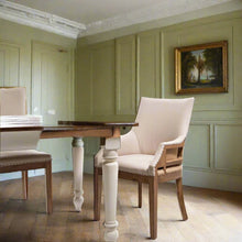 Load image into Gallery viewer, Beige deconstructed carver chair
