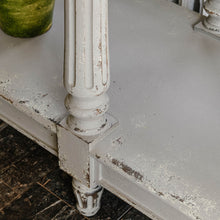 Load image into Gallery viewer, Large, Grey Oak and Stone top console table