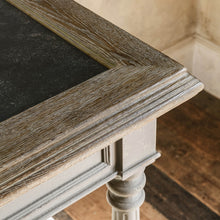 Load image into Gallery viewer, Large, Grey Oak and Stone top console table

