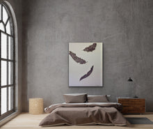 Load image into Gallery viewer, Heaven sent Original Acrylic canvas by Acclaimed Artist Kerrie Griffin available from The Interior Co 80 x 100 cm