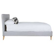 Load image into Gallery viewer, DENMARK SCANDINAVIAN LIGHT GREY KING SIZE BED
