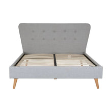 Load image into Gallery viewer, DENMARK SCANDINAVIAN LIGHT GREY KING SIZE BED
