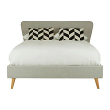 Load image into Gallery viewer, DENMARK SCANDINAVIAN LIGHT GREY KING SIZE BED