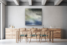 Load image into Gallery viewer, New Wave Original Canvas By kerrie griffin 90cm sq available at The Interior Co