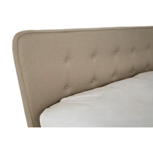 Load image into Gallery viewer, DENMARK SCANDINAVIAN BEIGE KING SIZE BED
