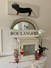Load image into Gallery viewer, Large Distressed Standing Boulangerie Sign
