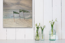 Load image into Gallery viewer, Finnish Line Original Canvas by Kerrie Griffin