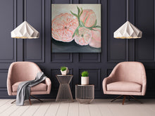 Load image into Gallery viewer, Peony and Sage original canvas by Kerrie Griffin