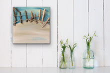 Load image into Gallery viewer, Drift Original Canvas With Driftwood by Kerrie Griffin
