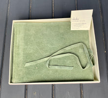 Load image into Gallery viewer, Green Suede Album Medium - by eco Friendly Nkuku