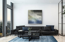 Load image into Gallery viewer, New Wave Original Canvas By kerrie griffin 90cm sq available at The Interior Co