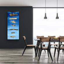 Load image into Gallery viewer, An Original Canvas Painting "Driftwood Steps" by Kerrie Griffin 10 x 24 inch