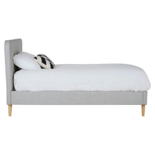 Load image into Gallery viewer, DENMARK SCANDINAVIAN LIGHT GREY SINGLE BED
