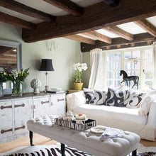 Load image into Gallery viewer, Rustic Distressed Sideboard 6 Cupboard large - Tin Topped