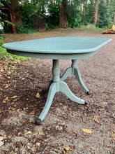 Load image into Gallery viewer, Large Oval Mahogany Country Folding Table With Claw Feet
