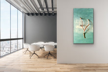 Load image into Gallery viewer, Driftwood Original canvas by Kerrie Griffin called 'calm'