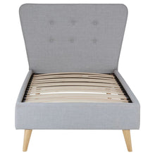 Load image into Gallery viewer, DENMARK SCANDINAVIAN LIGHT GREY SINGLE BED