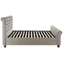 Load image into Gallery viewer, STAMFORD STEEL SHADE KINGSIZE OTTOMAN BED
