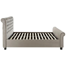 Load image into Gallery viewer, STAMFORD STEEL SHADE KINGSIZE OTTOMAN BED
