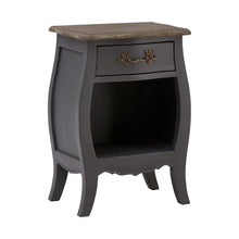 Load image into Gallery viewer, LOIRE BAROQUE GREY BEDSIDE CABINET