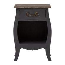 Load image into Gallery viewer, LOIRE BAROQUE GREY BEDSIDE CABINET
