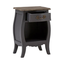 Load image into Gallery viewer, LOIRE BAROQUE GREY BEDSIDE CABINET