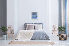 Load image into Gallery viewer, Footprints Seascape Original Canvas by Kerrie Griffin