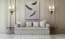 Load image into Gallery viewer, Heaven sent Original Acrylic canvas by Acclaimed Artist Kerrie Griffin available from The Interior Co 80 x 100 cm