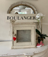 Load image into Gallery viewer, Vintage Antique Wooden Meat Store Safe Cupboard