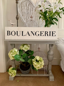 Large Distressed Standing Boulangerie Sign