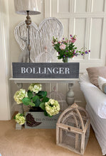 Load image into Gallery viewer, Large Distressed Standing Bollinger Sign