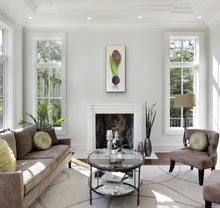 Load image into Gallery viewer, Organic Hyacinth Bulb Original Canvas By Kerrie Griffin The Interior Co