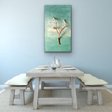 Load image into Gallery viewer, Driftwood Original canvas by Kerrie Griffin called 'calm'