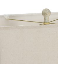 Load image into Gallery viewer, Fleur De Lys Table Lamp - Cream