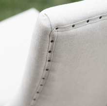 Load image into Gallery viewer, BEIGE AND OAK BAR STOOL