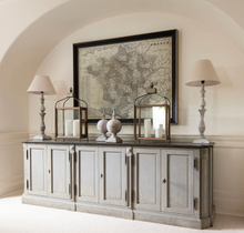 Load image into Gallery viewer, GREY SIDEBOARD WITH STONE TOP
