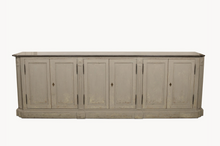 Load image into Gallery viewer, GREY SIDEBOARD WITH STONE TOP
