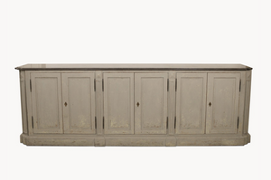 GREY SIDEBOARD WITH STONE TOP